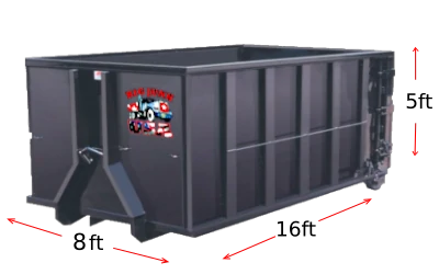 20 Cubic Yard Roll Off dumpster rental Castro Valley